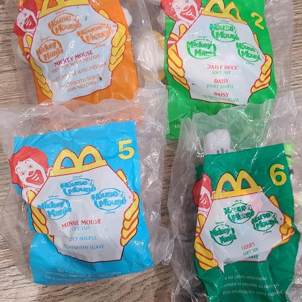 Mickey Mouse McDonald's Toys